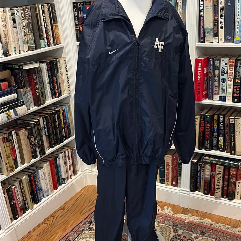 Nike AIR FORCE Dark Blue Windbreaker jogging suit